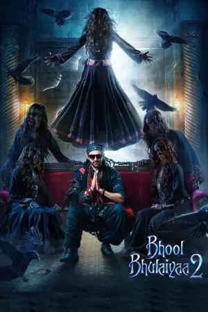 Poster to the movie "Bhool Bhulaiyaa 2" #898888