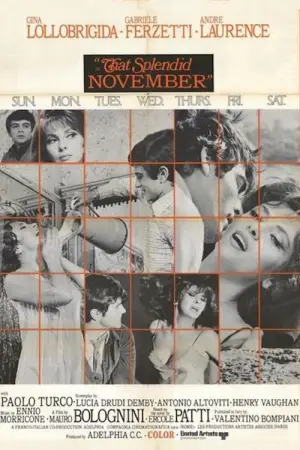Poster to the movie "That Splendid November" #872434