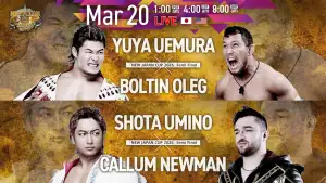 Backdrop to the movie "NJPW New Japan Cup 2026 - Day 11" #794370