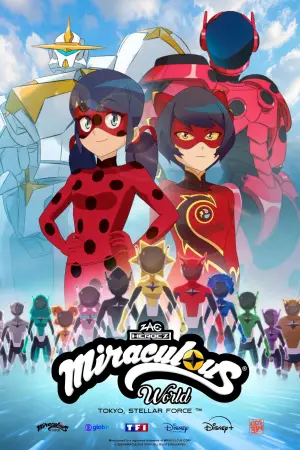 Poster to the movie "Miraculous World: Tokyo, Stellar Force" #522777