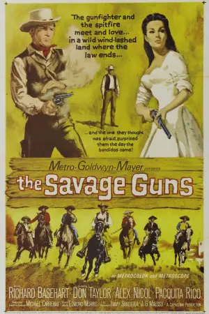 Poster to the movie "The Savage Guns" #716655