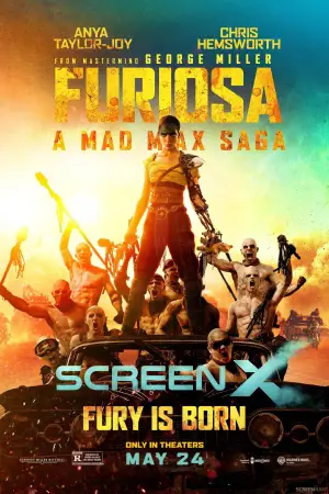 Poster to the movie "Furiosa: A Mad Max Saga" #559124