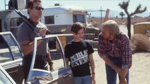 Watch film T2: Reprogramming The Terminator | James Cameron and Robert Patrick in exclusive clip from T2: Reprogramming The Terminator