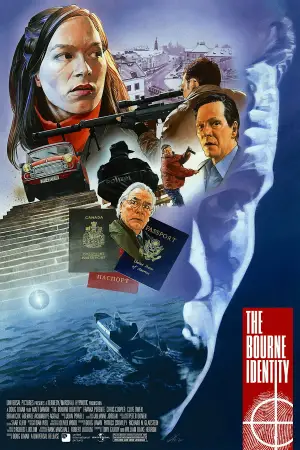 Poster to the movie "The Bourne Identity" #579470