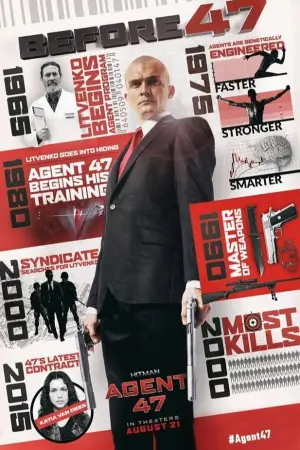 Poster to the movie "Hitman: Agent 47" #710607