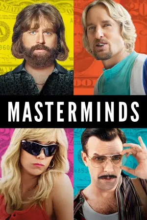 Poster to the movie "Masterminds" #603611