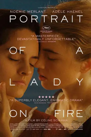 Poster to the movie "Portrait of a Lady on Fire" #709735