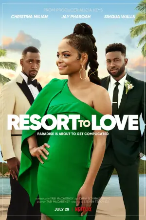 Poster to the movie "Resort to Love" #231336
