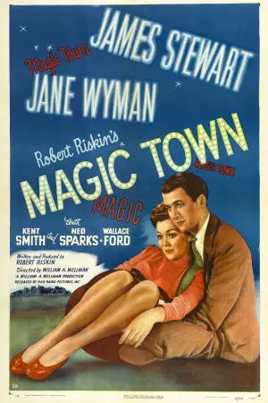 Poster to the movie "Magic Town" #730066