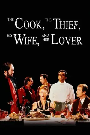Poster to the movie "The Cook, the Thief, His Wife & Her Lover" #947904