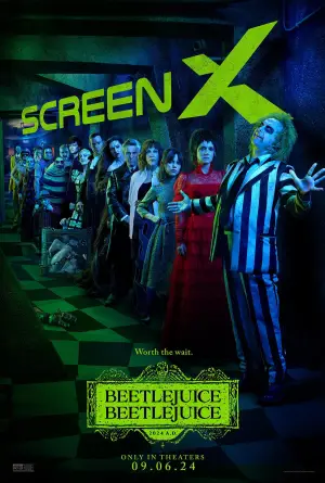 Poster to the movie "Beetlejuice Beetlejuice" #566269