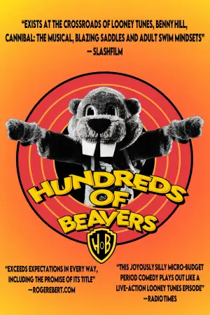 Poster to the movie "Hundreds of Beavers" #756295