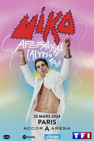 Poster to the movie "Mika : Apocalypse Calypso Tour" #480175