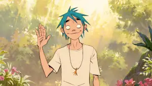 Backdrop to the movie "Gorillaz Present: The Mountain, The Moon Cave and The Sad God" #812377