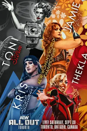 Poster to the movie "AEW All Out 2025" #669101