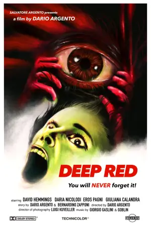 Poster to the movie "Deep Red" #754290