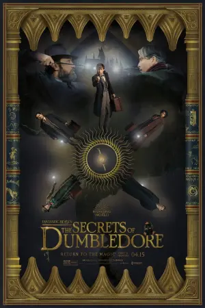 Poster to the movie "Fantastic Beasts: The Secrets of Dumbledore" #7217