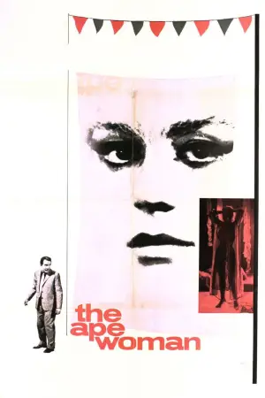 Poster to the movie "The Ape Woman" #848134