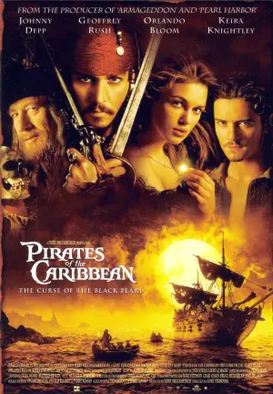 Poster to the movie "Pirates of the Caribbean: The Curse of the Black Pearl" #12844
