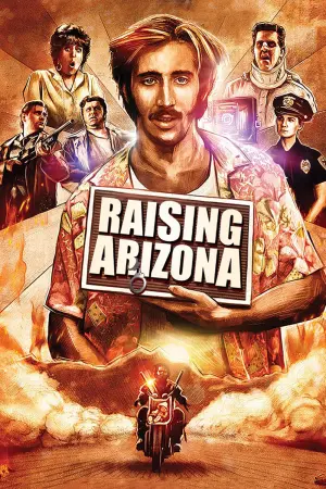 Poster to the movie "Raising Arizona" #124853