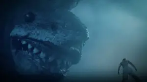 Backdrop to the movie "Hotspring Sharkattack" #679622