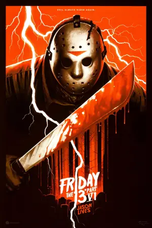 Poster to the movie "Friday the 13th Part VI: Jason Lives" #864422
