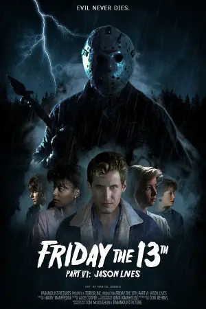 Poster to the movie "Friday the 13th Part VI: Jason Lives" #669806