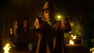 Backdrop to the movie "Shri Swapankumar-er Badami Hyena