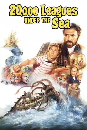 Poster to the movie "20,000 Leagues Under the Sea" #879288