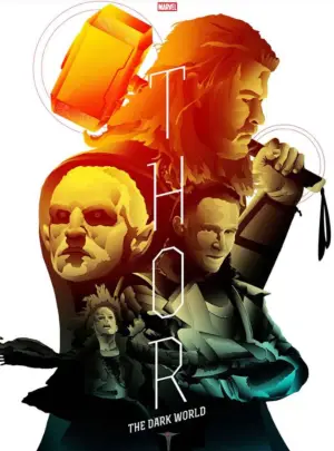 Poster to the movie "Thor: The Dark World" #585426