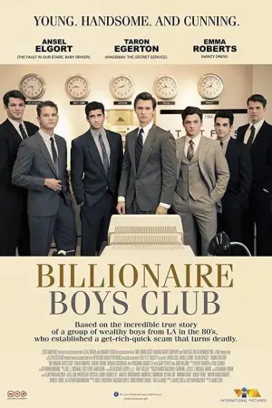 Poster to the movie "Billionaire Boys Club" #325451