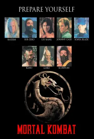 Poster to the movie "Mortal Kombat" #832279
