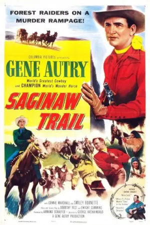 Poster to the movie "Saginaw Trail" #621656