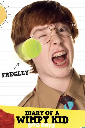 Poster to the movie "Diary of a Wimpy Kid: Dog Days" #506876