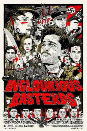 Poster to the movie "Inglourious Basterds" #556731