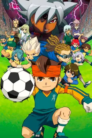 Poster to the movie "Inazuma Eleven the Movie: The Invasion of the Strongest Army Corps Ogre" #951624