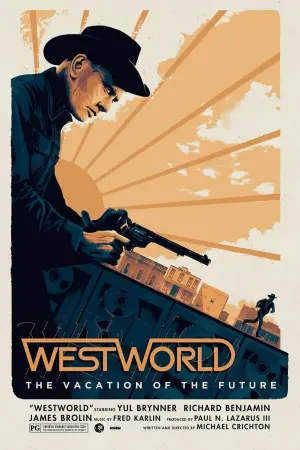 Poster to the movie "Westworld" #264840