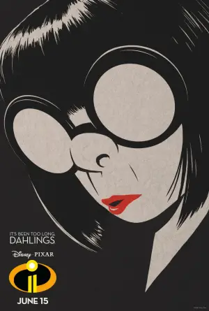 Poster to the movie "Incredibles 2" #624712