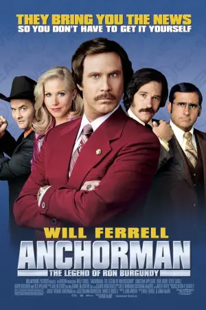Poster to the movie "Anchorman: The Legend of Ron Burgundy" #110772