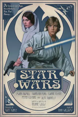 Poster to the movie "Star Wars" #828728