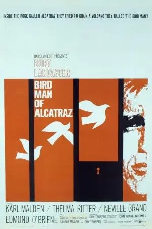 Poster to the movie "Birdman of Alcatraz" #358113