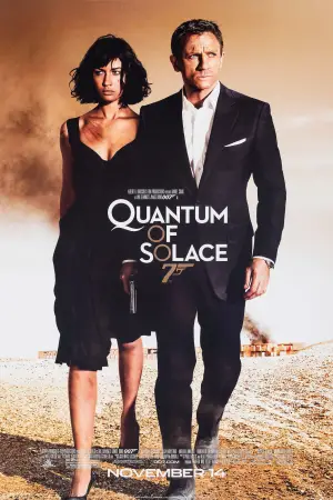 Poster to the movie "Quantum of Solace" #620554