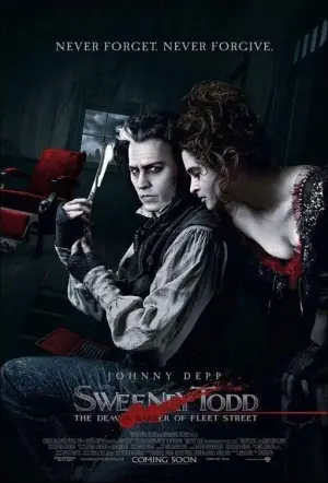 Poster to the movie "Sweeney Todd: The Demon Barber of Fleet Street" #660729