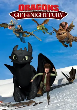 Poster to the movie "Dragons: Gift of the Night Fury" #120382