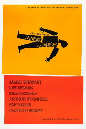 Poster to the movie "Anatomy of a Murder" #753282