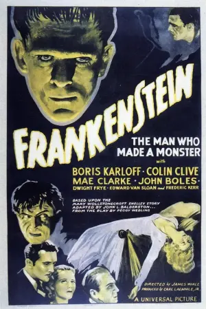 Poster to the movie "Frankenstein" #86006