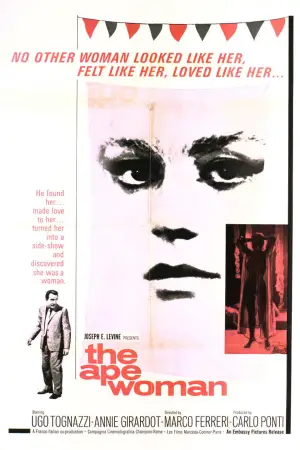 Poster to the movie "The Ape Woman" #848136