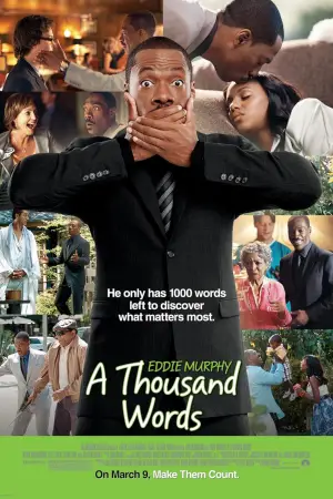 Poster to the movie "A Thousand Words" #708612