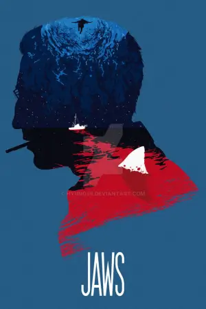 Poster to the movie "Jaws" #768279