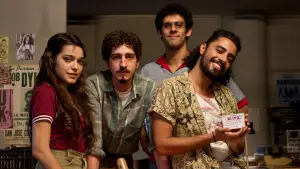 Backdrop to the movie "Aumenta que é Rock